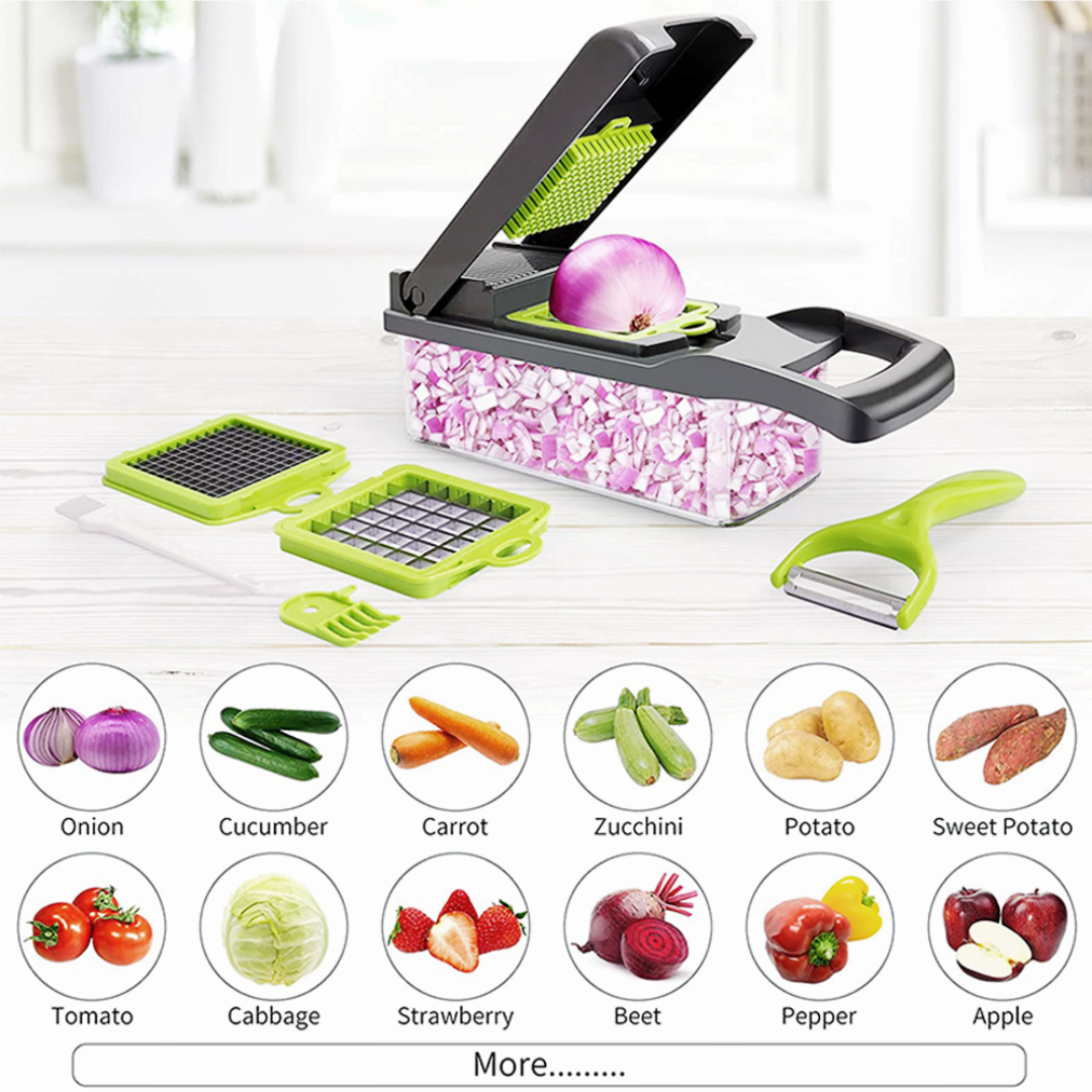 13-in-1 Multipurpose Vegetable & Fruit Chopper