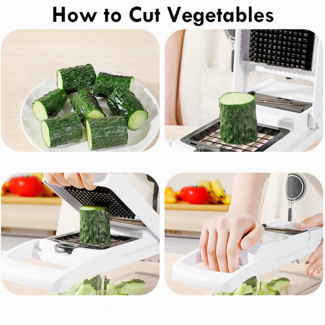 13-in-1 Multipurpose Vegetable & Fruit Chopper